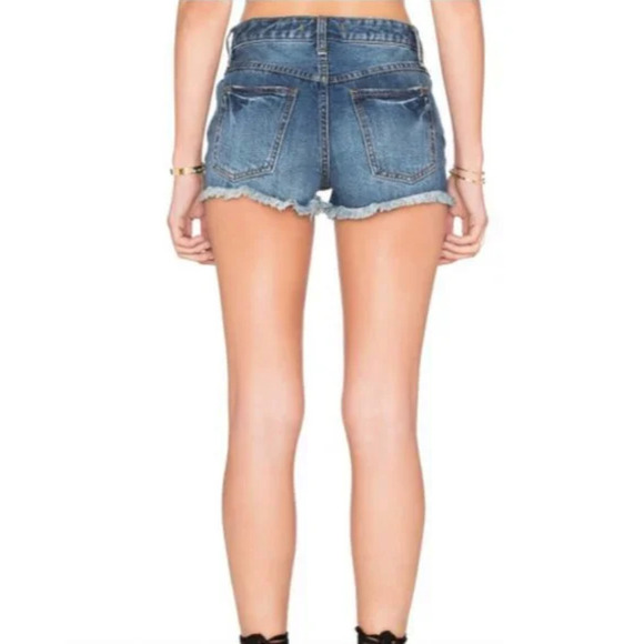 Free People Rock Denim Uptown Short Size 29 - Picture 3 of 9
